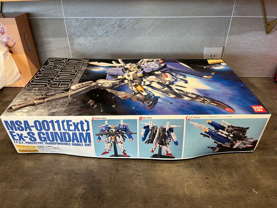 t*l様 未開封　MG 1/100 MSA-0011[Ext] EX-Sガンダム