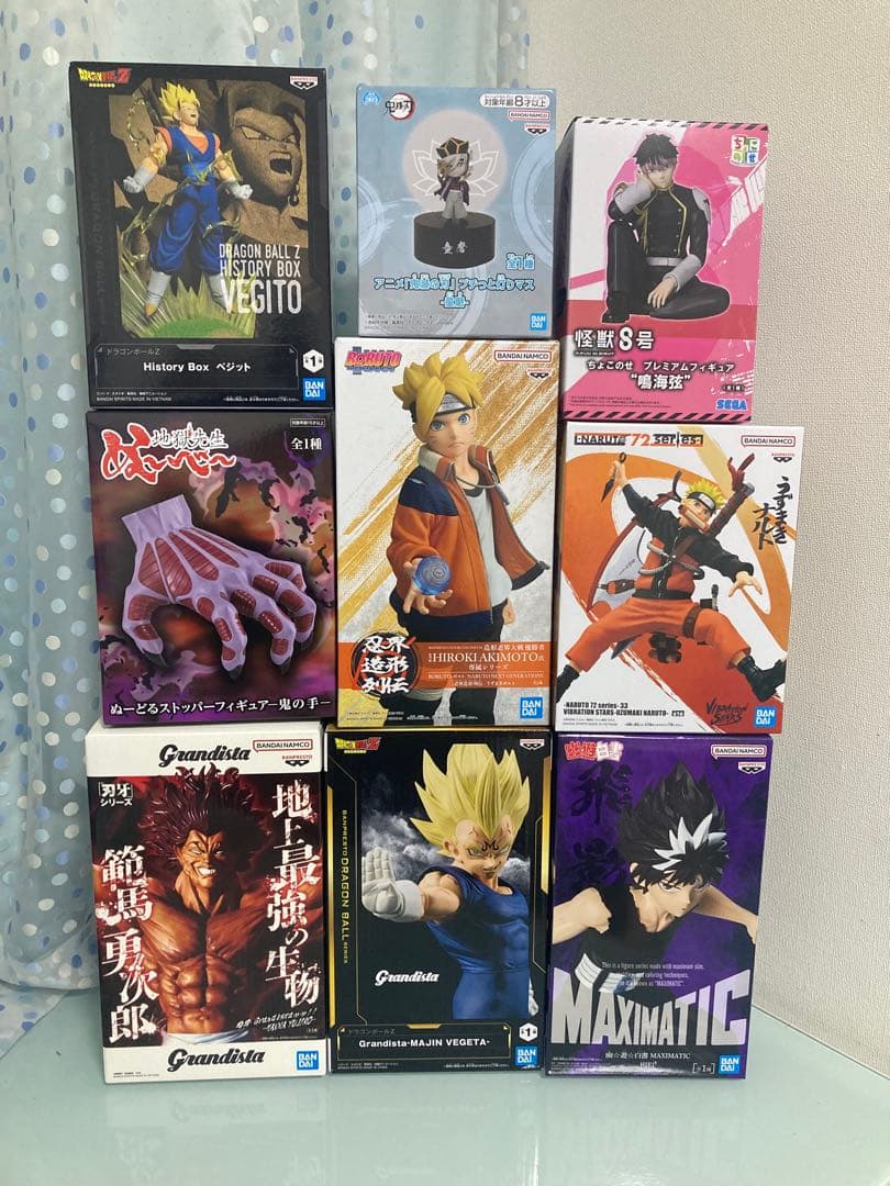 プライズフィギュアまとめ売り9体