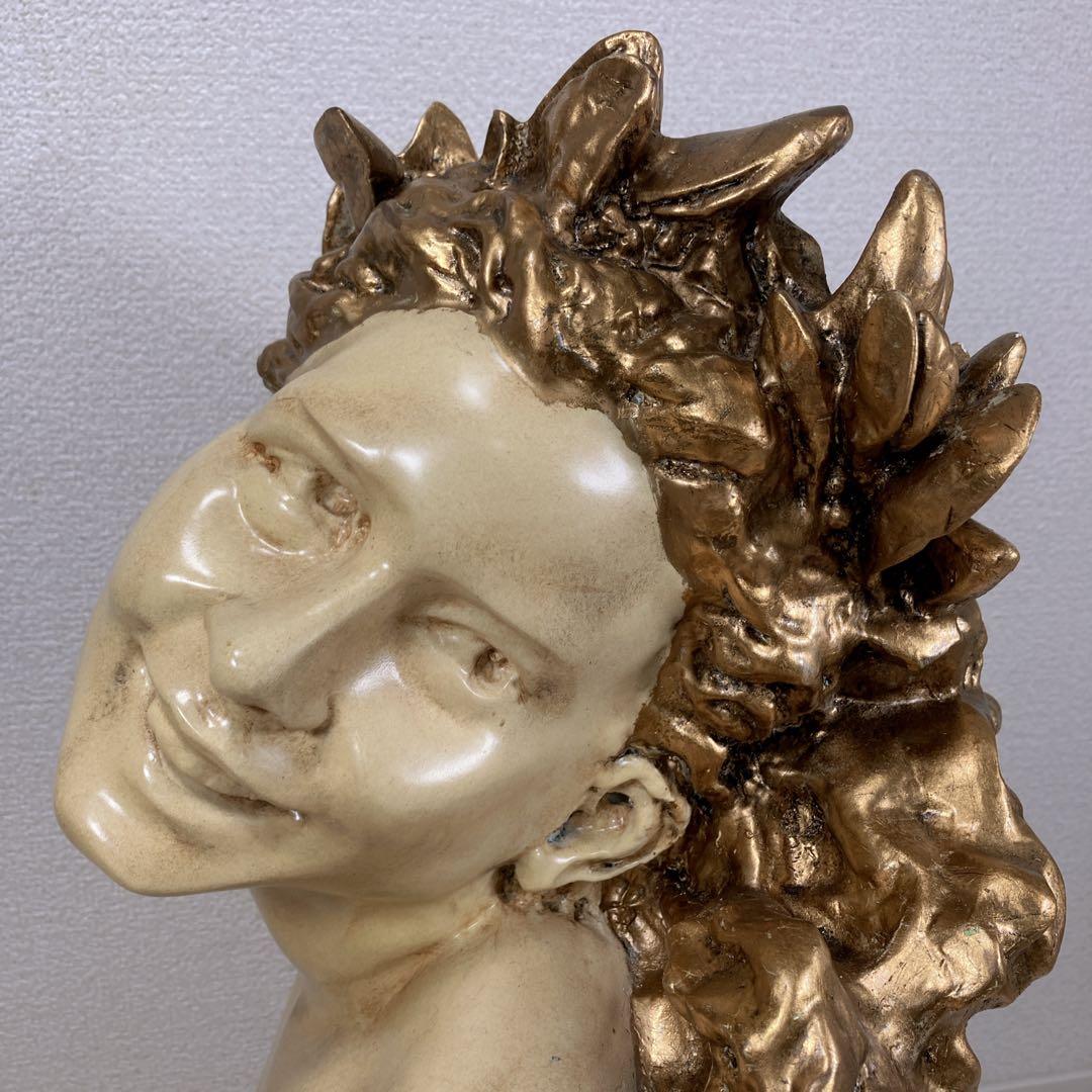 オペラ座のダンスをする女性胸像 彫刻複製　オブジェ　ジャン＝バティスト・カルポー