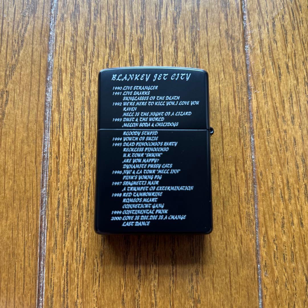 BLANKEY JET CITY ツアーグッズ　ZIPPOライター