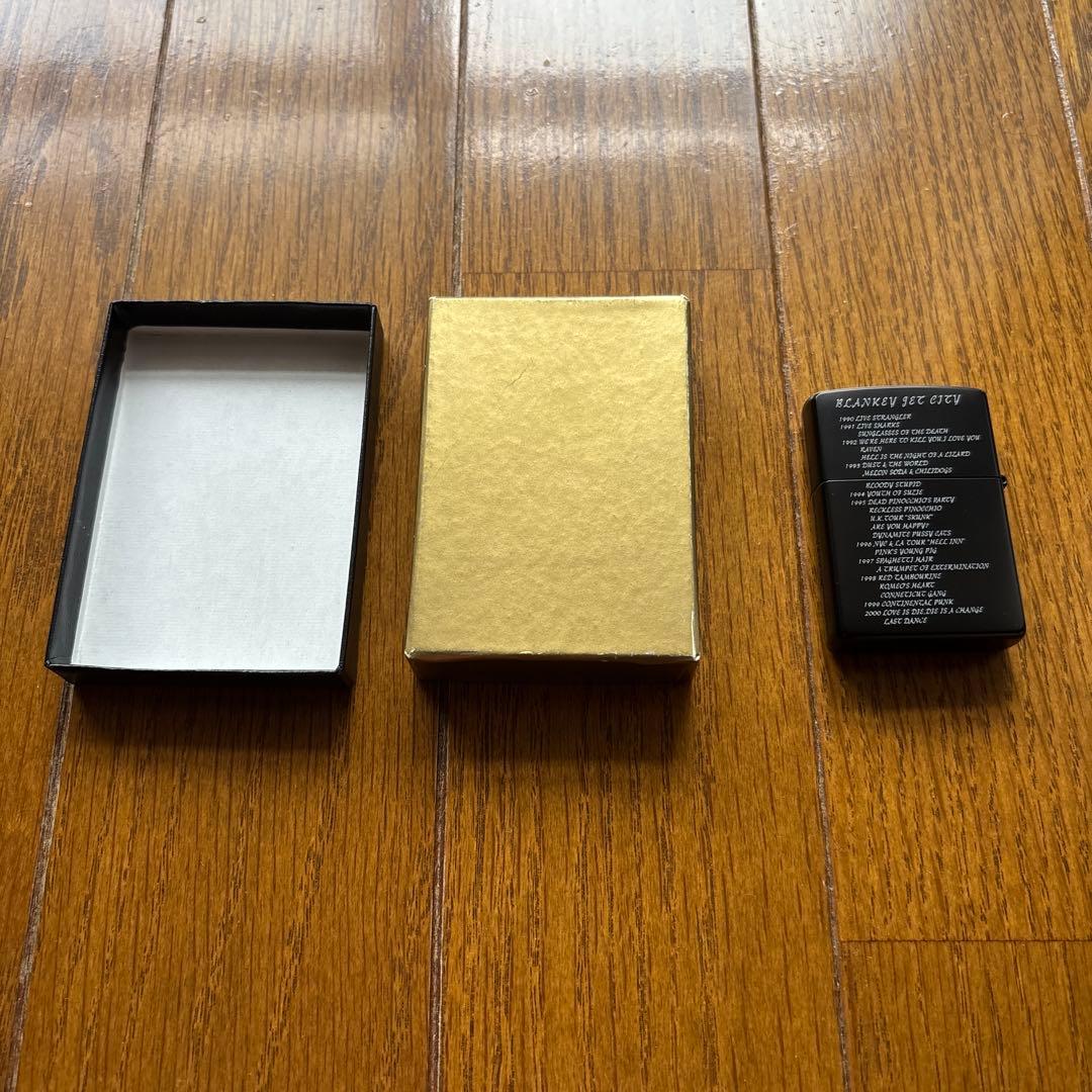 BLANKEY JET CITY ツアーグッズ　ZIPPOライター