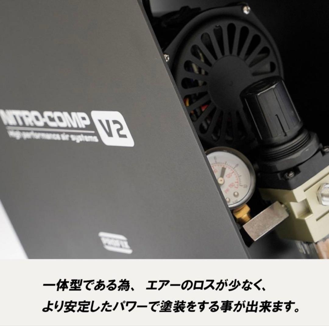 PROFIX NITROCOMP V2 レギュレータブラシスタンドクランプセット