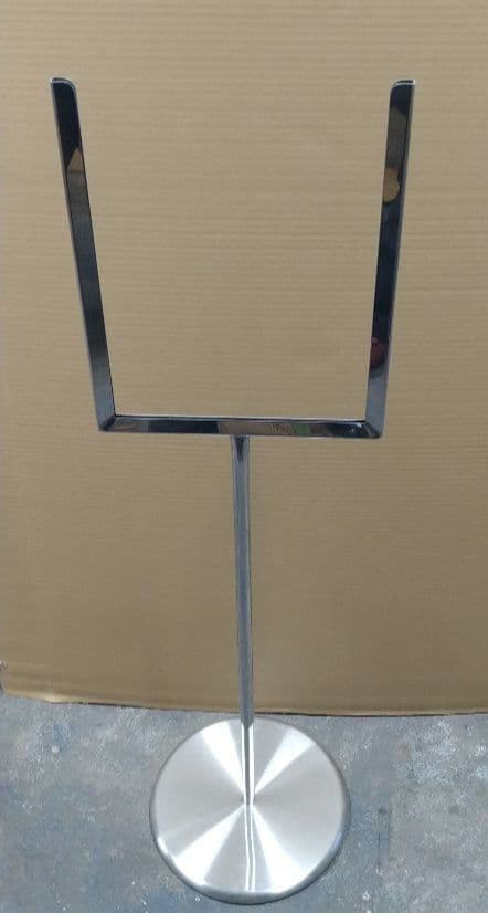 【ステンレス】スタンド式サインボード 店舗　看板