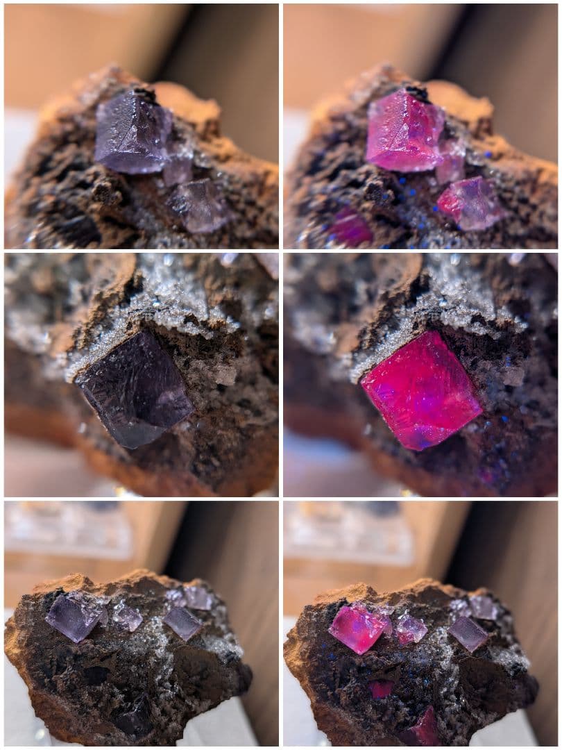 フローライト原石　メキシコ　オハエラ鉱山　鉱物標本　天然石