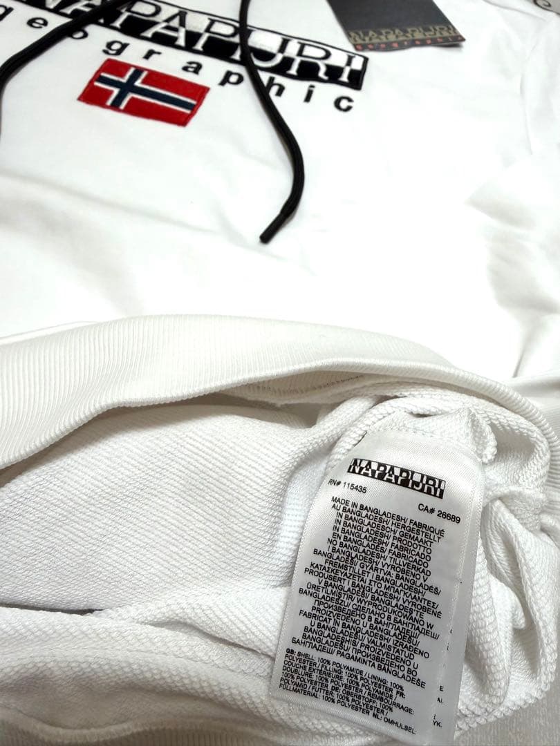 NAPA PIJRI新品未使用　メンズ　パーカーXL