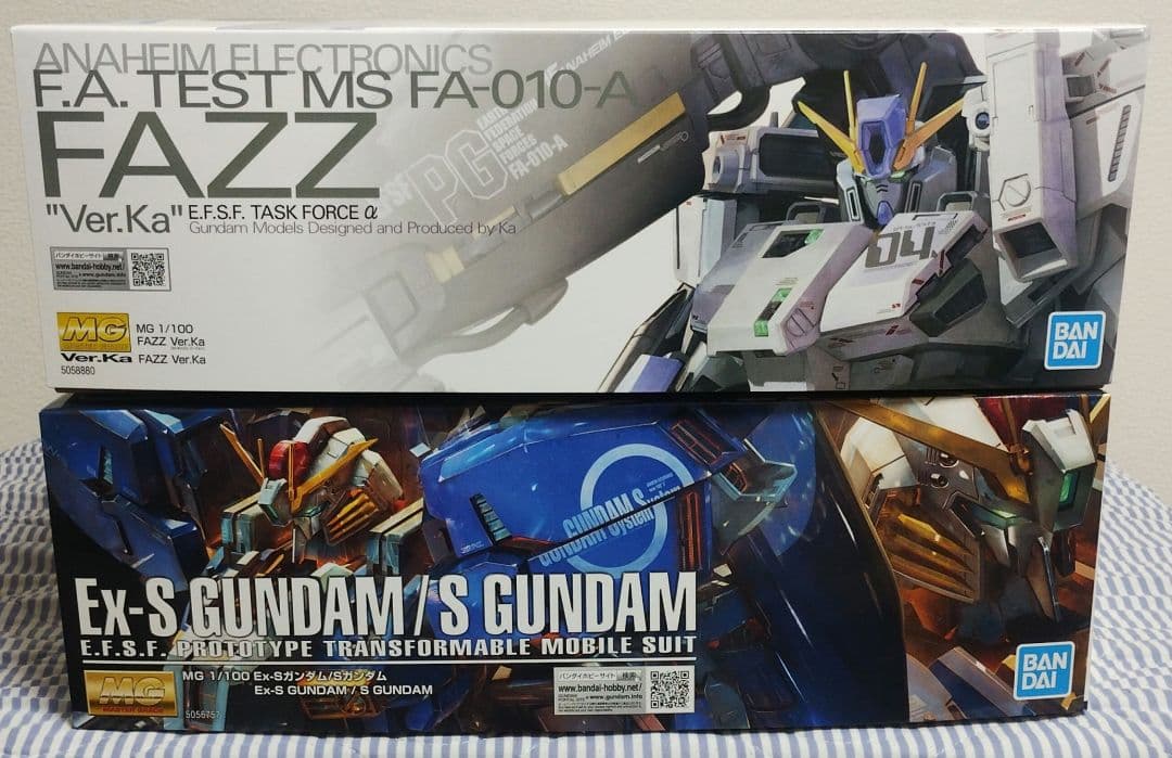 未組立 FAZZ (Ver.Ka) Ex-S GUNDAM セット