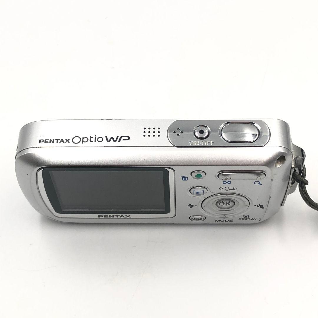 【完動品】PENTAX Optio WP コンデジ デジカメ 動作確認済み