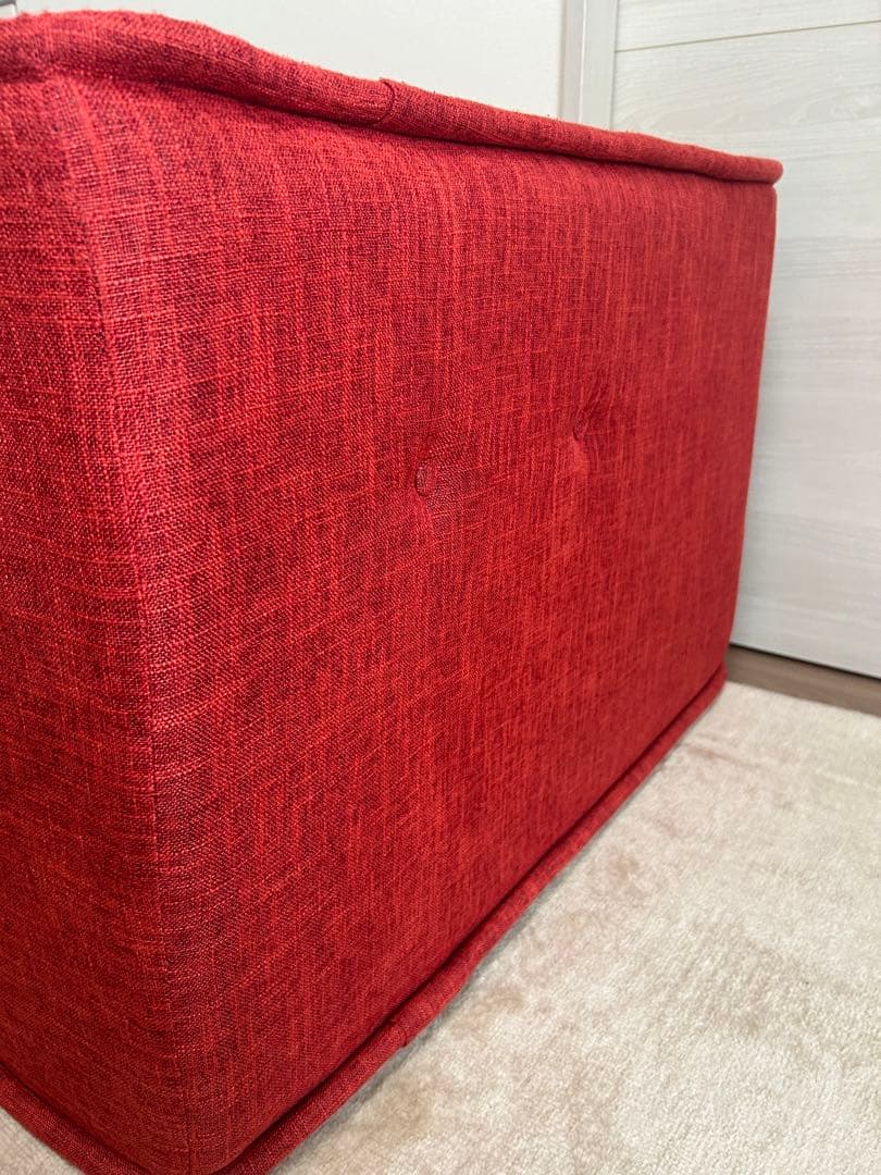 Yogibo Modju Corner ヨギボー　モジュ　コーナー　赤　ソファ