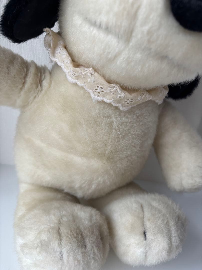 ベルちゃん　スヌーピー　ぬいぐるみ　ピーナッツ　平成レトロ　当時　レア　まつげ