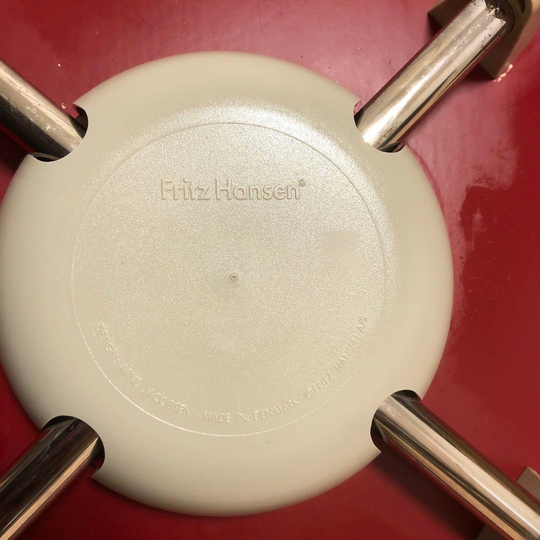 アントチェア　フリッツハンセンFritz Hansen　廃番色希少レッド