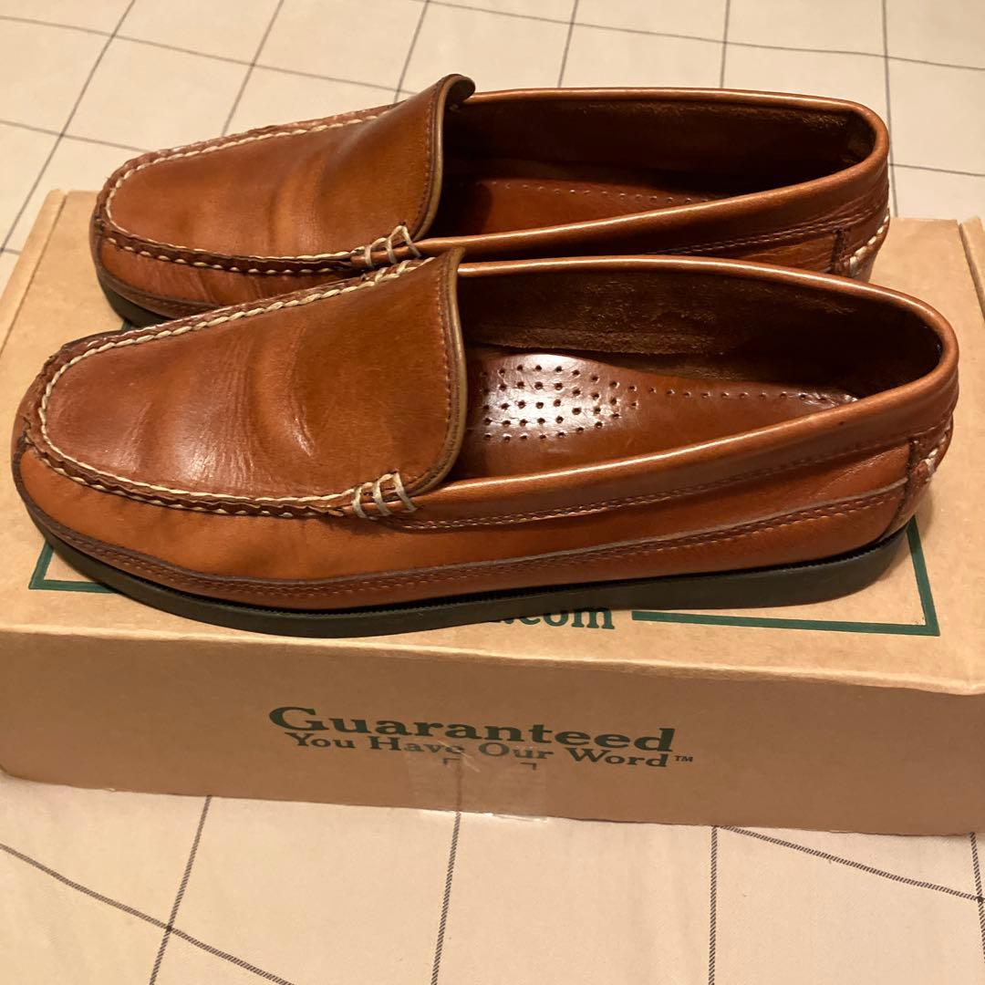 エルエルビーン デッキシューズ ブラウン 25.5cm