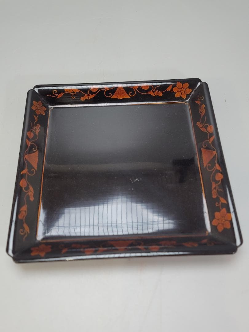 茶道具 香盆 唐物 四方盆 時代物