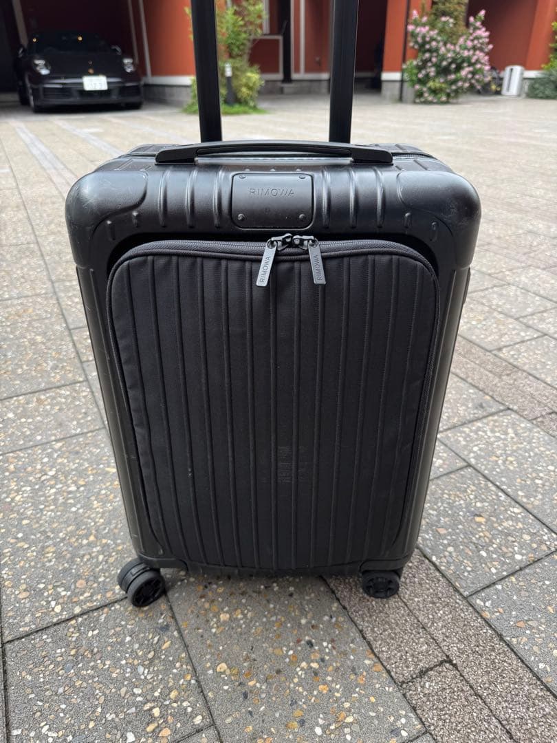 訳あり RIMOWA Essential Sleeve キャビンプラス ポケ破損