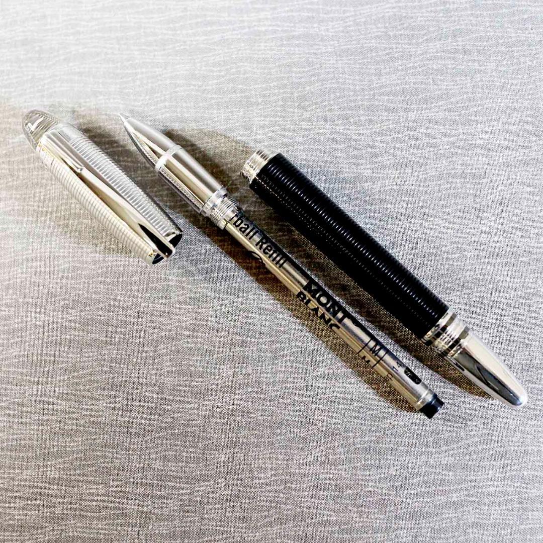 【極美品 送料込み】モンブラン ボールペン スターウォーカー メタルドゥエ