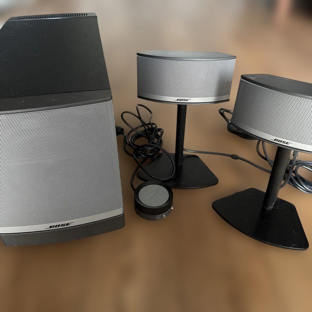 Bose スピーカーセット シルバー ブラック