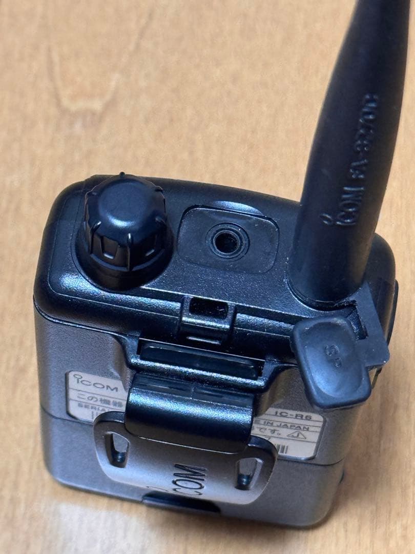 ICOM IC-R6 通信受信機 イヤホン付き