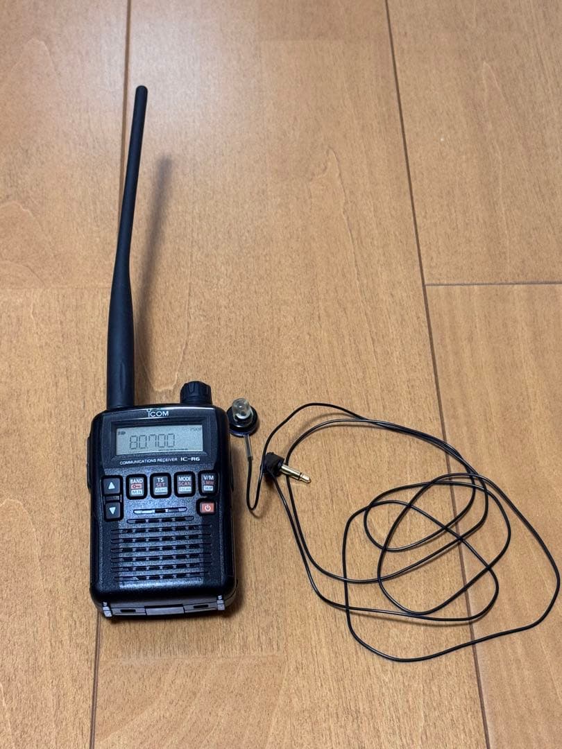 ICOM IC-R6 通信受信機 イヤホン付き