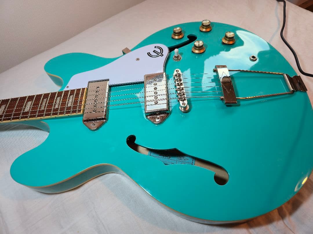 Epiphone Casino Turquoise カジノ ターコイズ