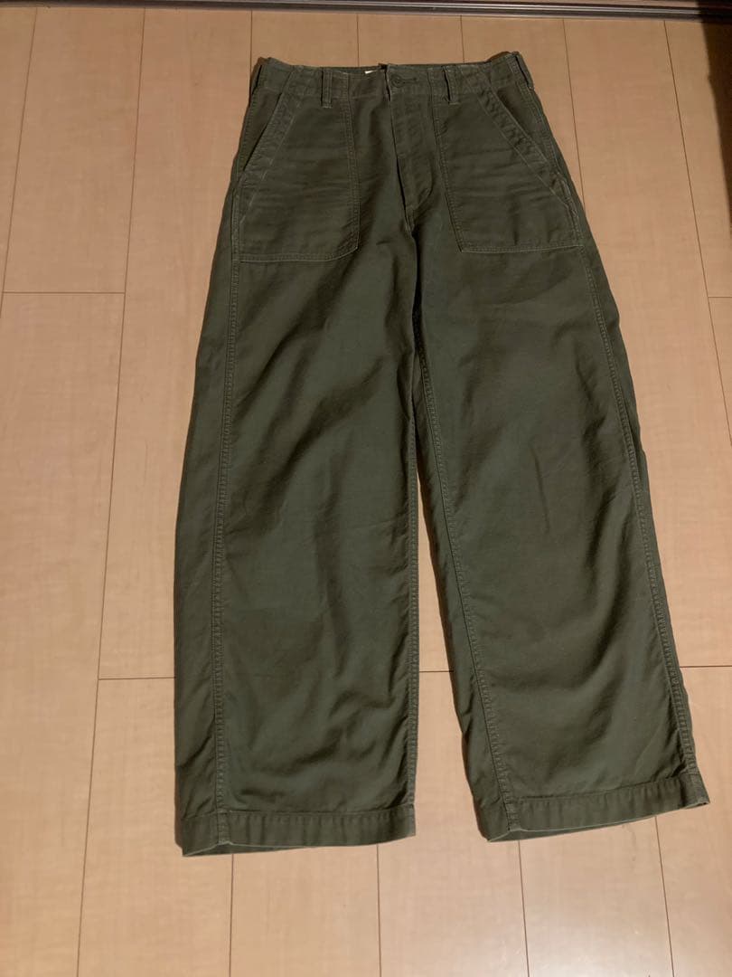 THE SHINZONE ウォッシュドベイカーパンツ　24SS