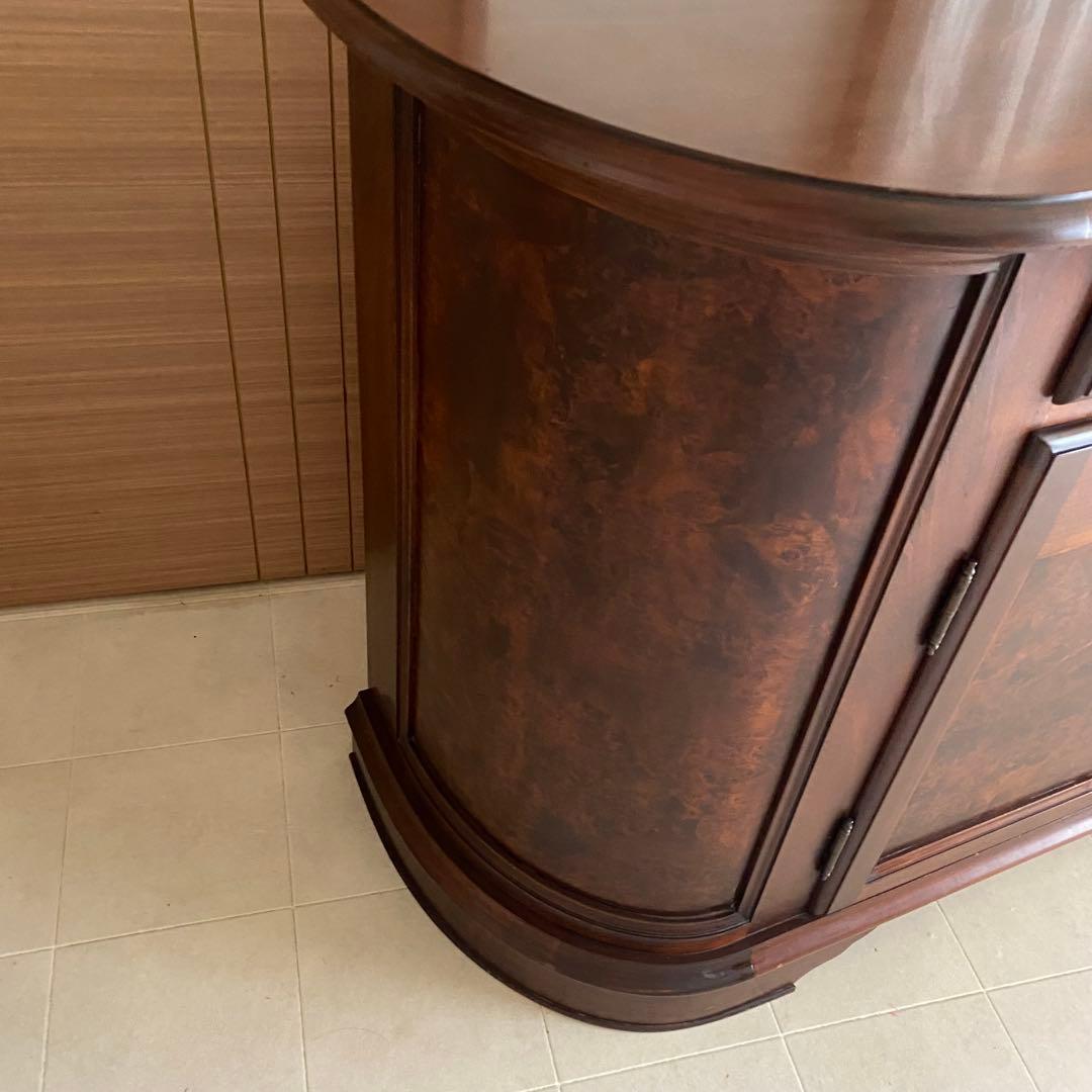 イタリア製　アンティーク　サイドボード　ヨーロピアン　キャビネット　モダン　象嵌