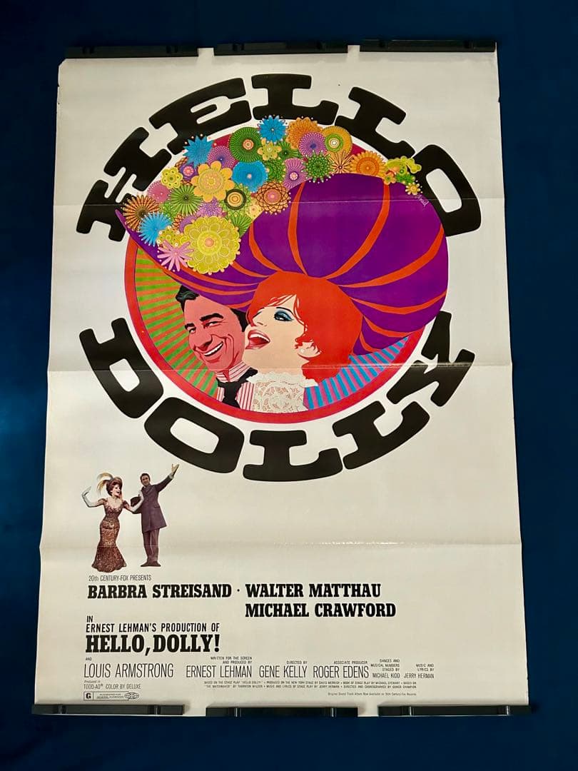 ハロー・ドーリー！　USオリジナル映画ポスター