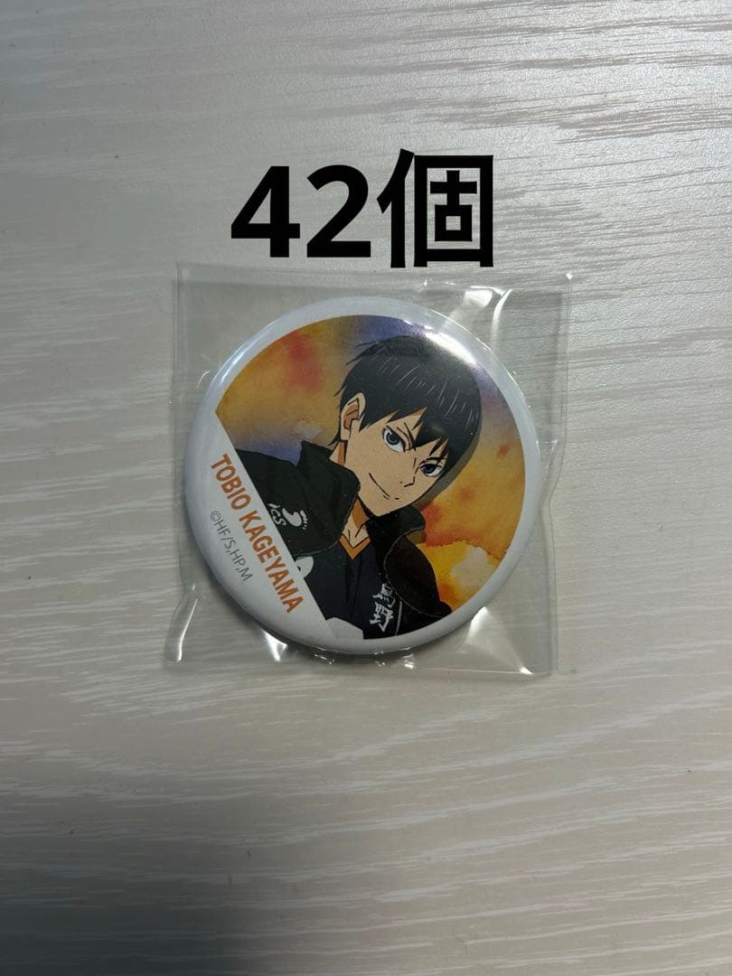 影山飛雄 缶バッジ 横断幕