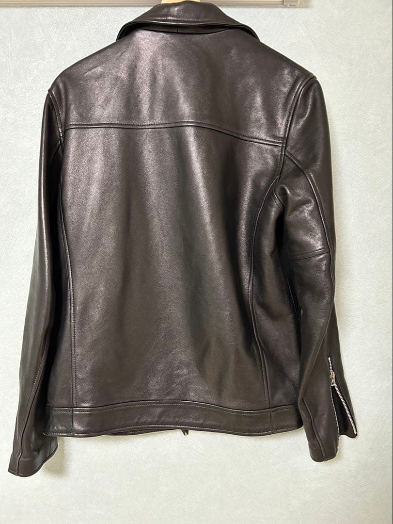 Schott シングルライダース襟付き