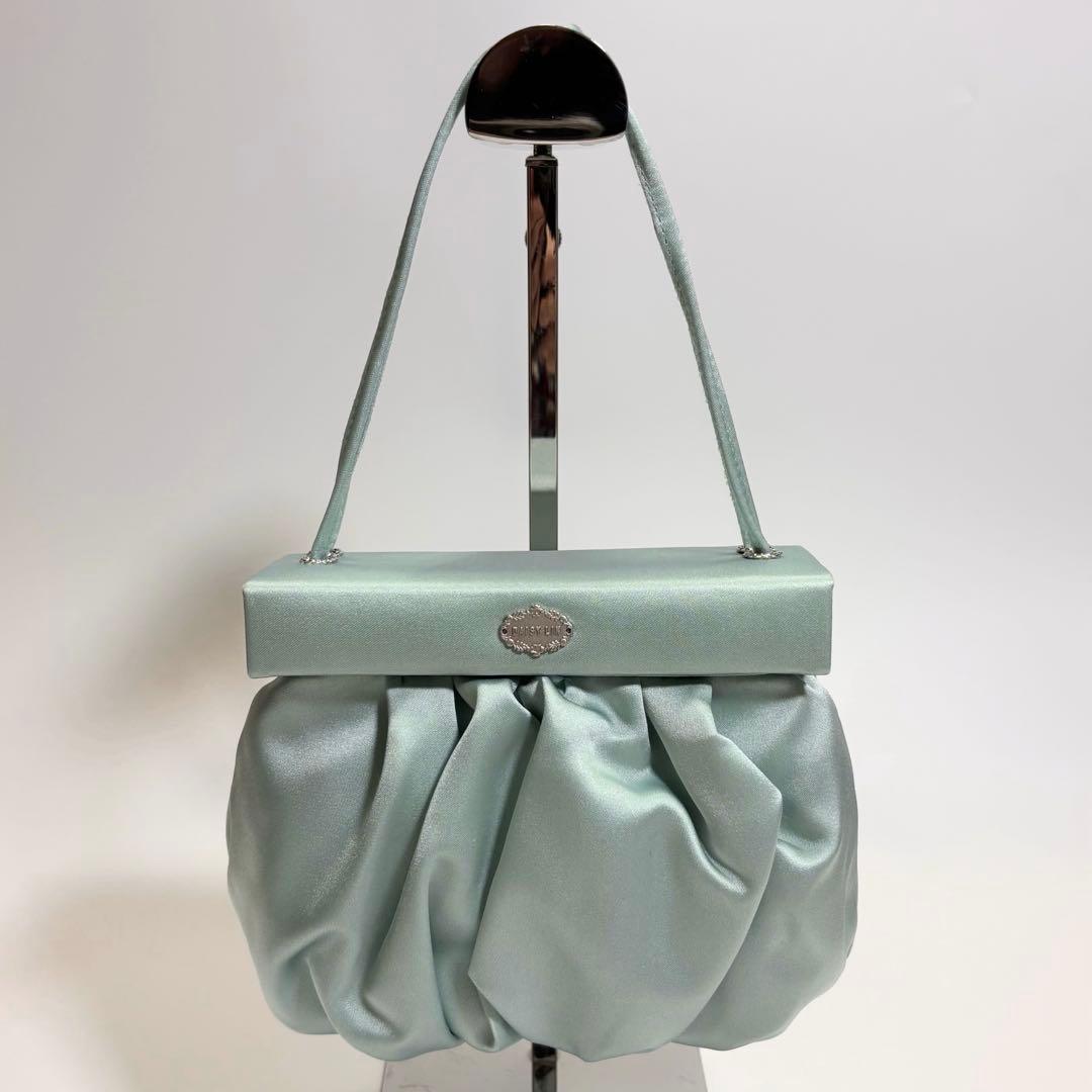 極美品✨デイジーリン アクセサリーポーチ ハンドバッグ ラインストーン ミラー