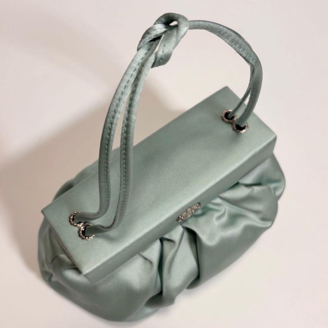 極美品✨デイジーリン アクセサリーポーチ ハンドバッグ ラインストーン ミラー