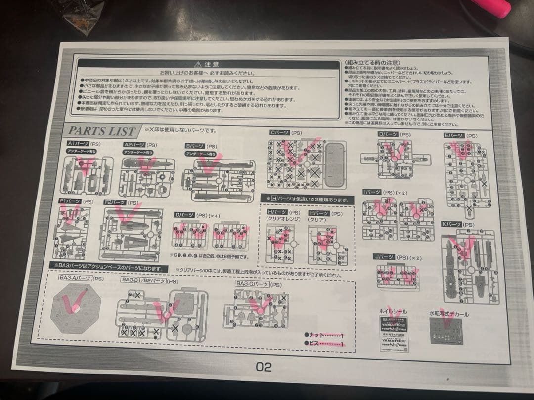 バンダイ1/1000 宇宙戦艦ヤマト2202 FINAL BATTLE Ver.