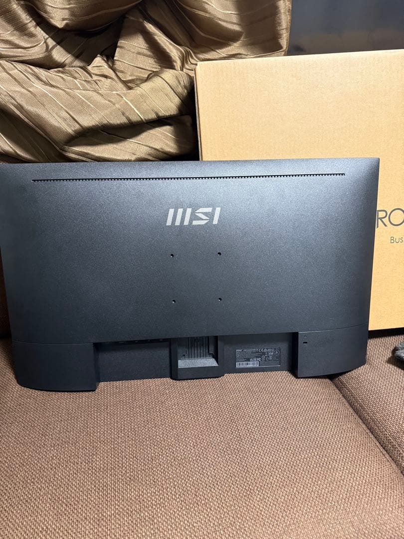 美品　箱付き　MSI WQHD 27インチモニター