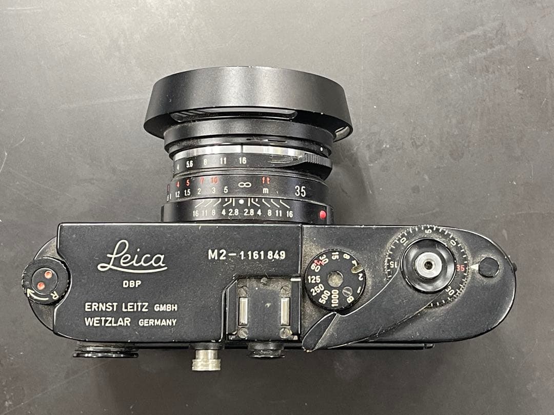 1時間タイムセール.Leica M2 Nokton 35mm F1.4 フード付