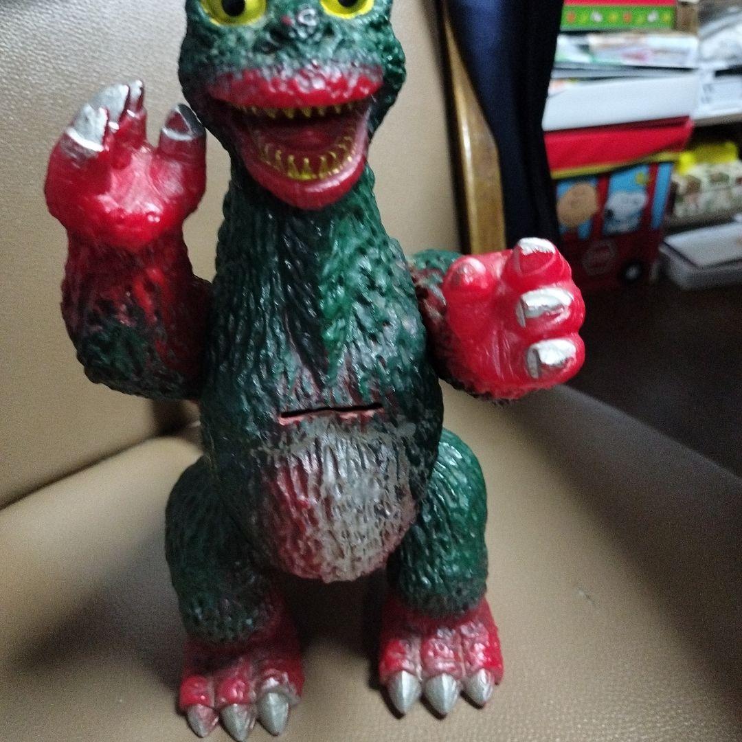 激レア品！！　当時物　グレートザウルスゴジラ　フィギュア　貯金箱