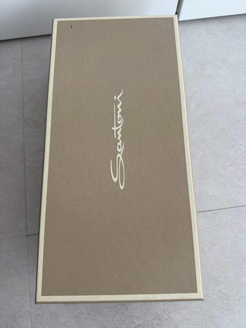 サントーニ　Santino ブラウン スエード ローファー