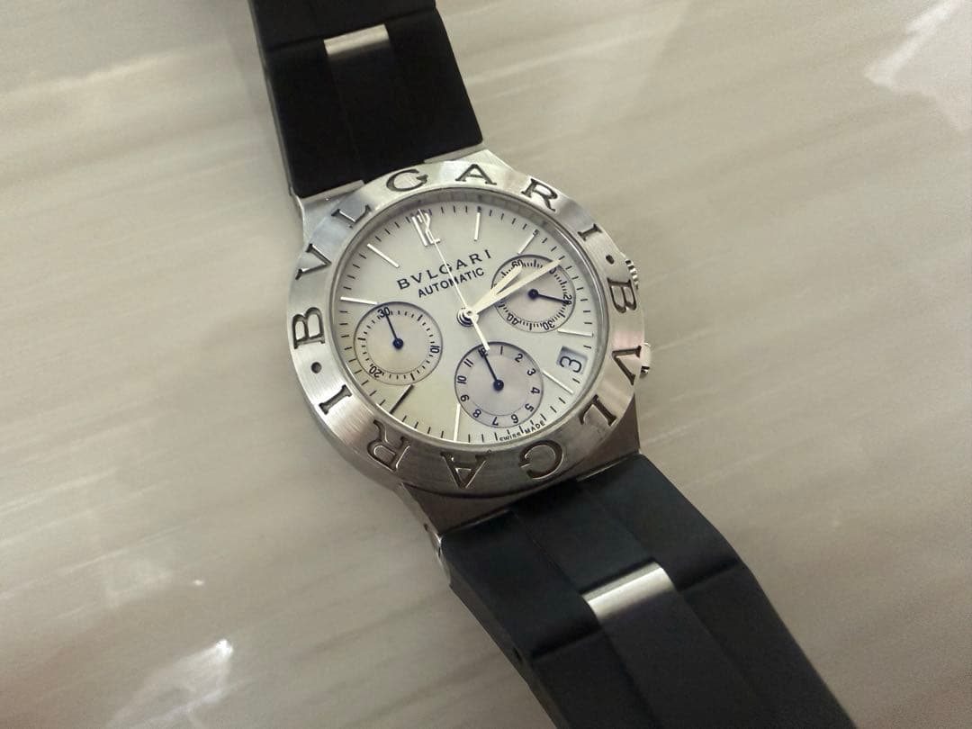 【美品】BVLGARI DIAGONO automatic CH35S AUTO
