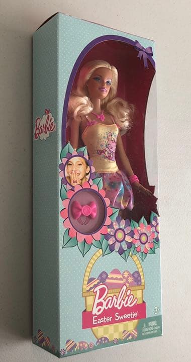 新品。アメリカで購入、バービー人形。イースター2012年。かわいい綺麗❤️