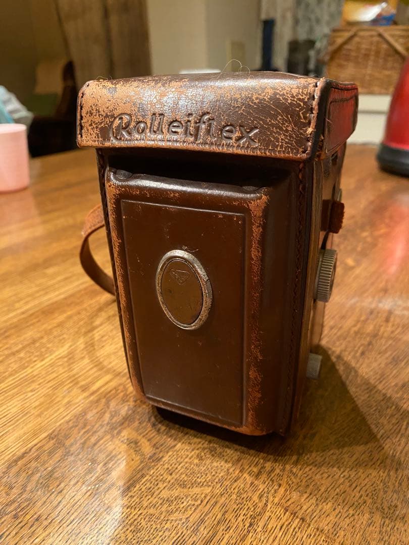 パ*ダ様 Rolleiflex 二眼レフカメラ レザーケース付き