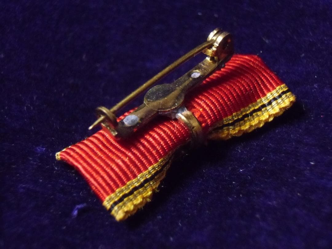 ＢＷドイツ軍/連邦軍＊連邦共和国功労勲章５０年バー付き略綬（実物）