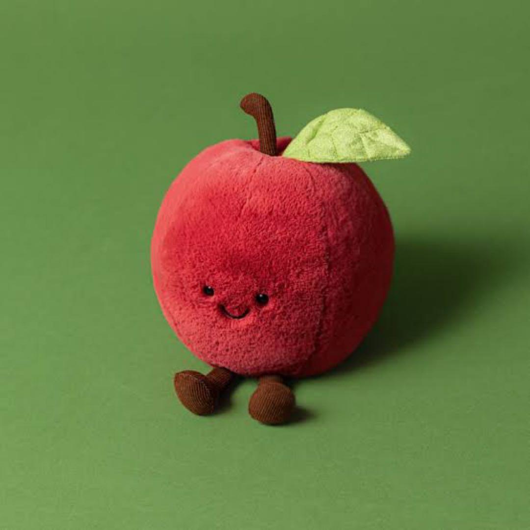 《タグ付き新品》ジェリーキャット アップル りんご 果物 ぬいぐるみ