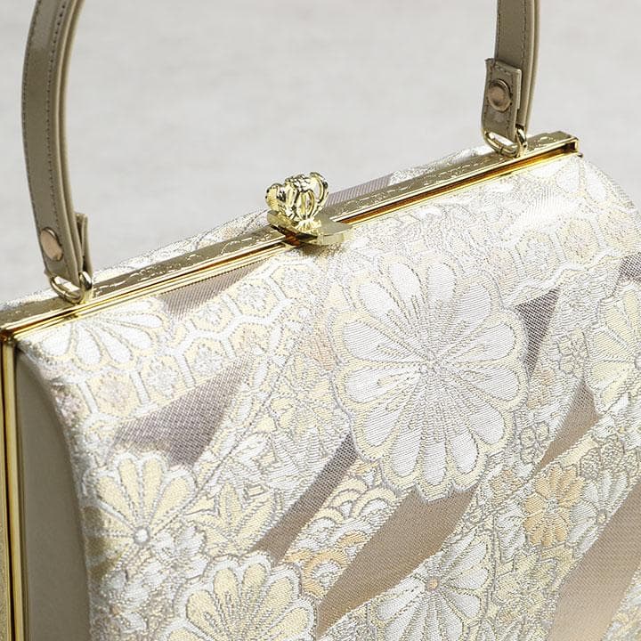 【新品】草履バッグセット フォーマル用 フリーサイズ 古典柄 帯地 03666N