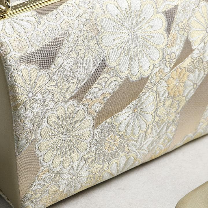 【新品】草履バッグセット フォーマル用 フリーサイズ 古典柄 帯地 03666N