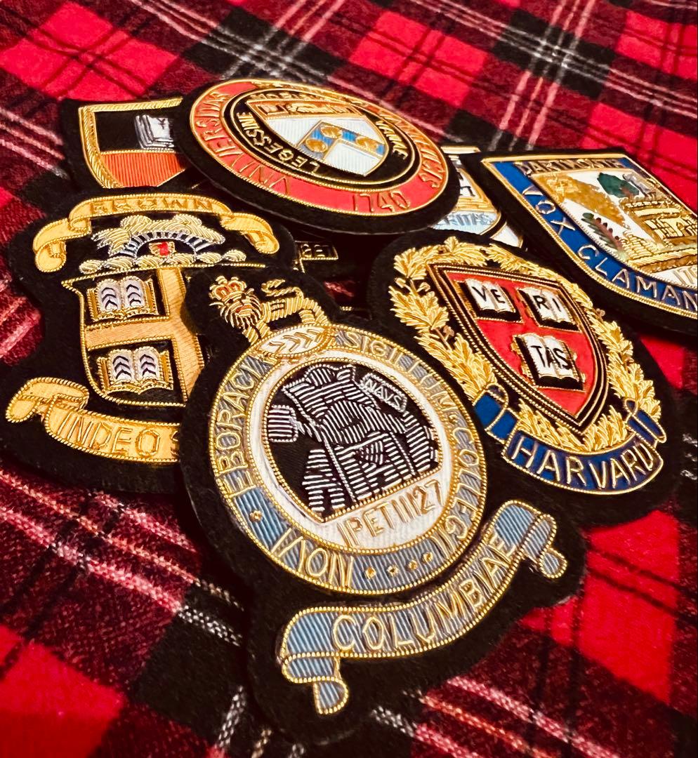 アイビーリーグ校章アメリカ東部8大学ダートマス大学ブレザーエンブレム大変貴重