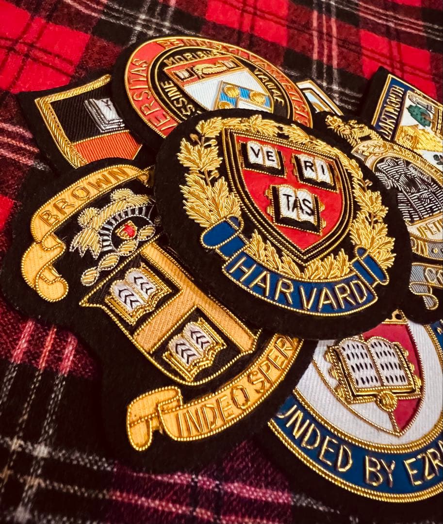 アイビーリーグ校章アメリカ東部8大学ダートマス大学ブレザーエンブレム大変貴重
