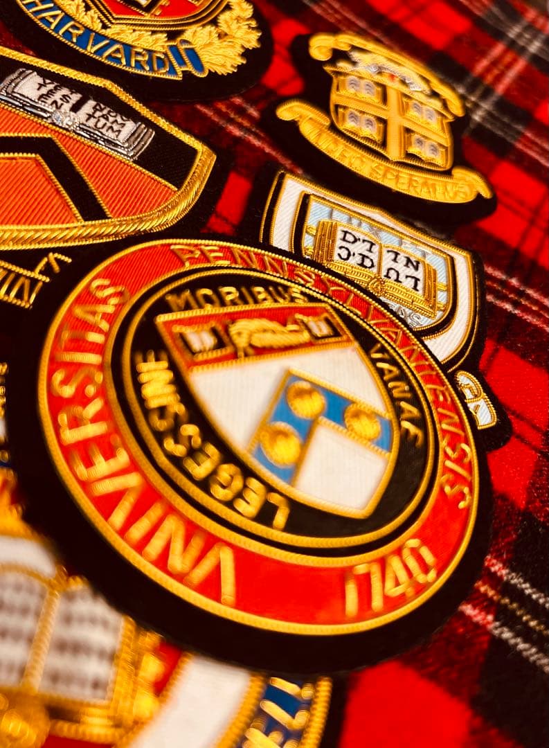 アイビーリーグ校章アメリカ東部8大学ダートマス大学ブレザーエンブレム大変貴重