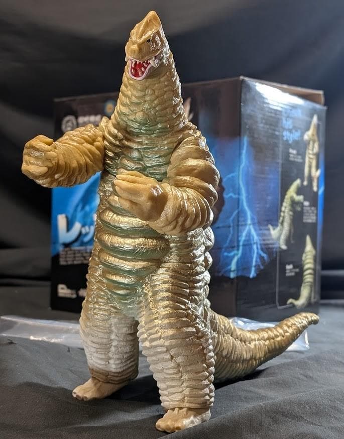 レッドキング二代目（CCP）佐竹雅昭コレクション・ソフビフィギュア外箱付