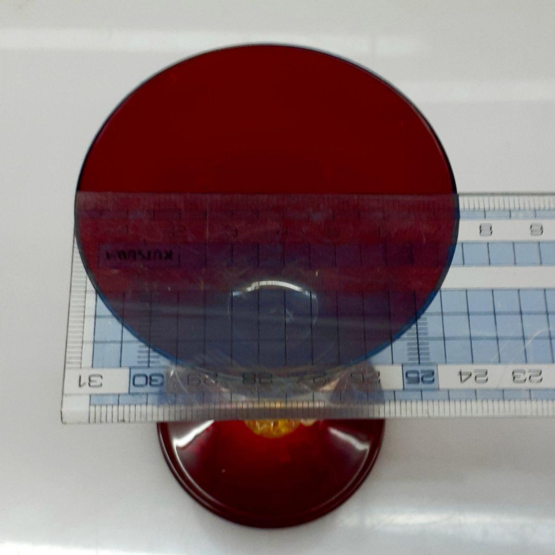 MURANO ムラノ 金彩 スワン モチーフ レッド グラス