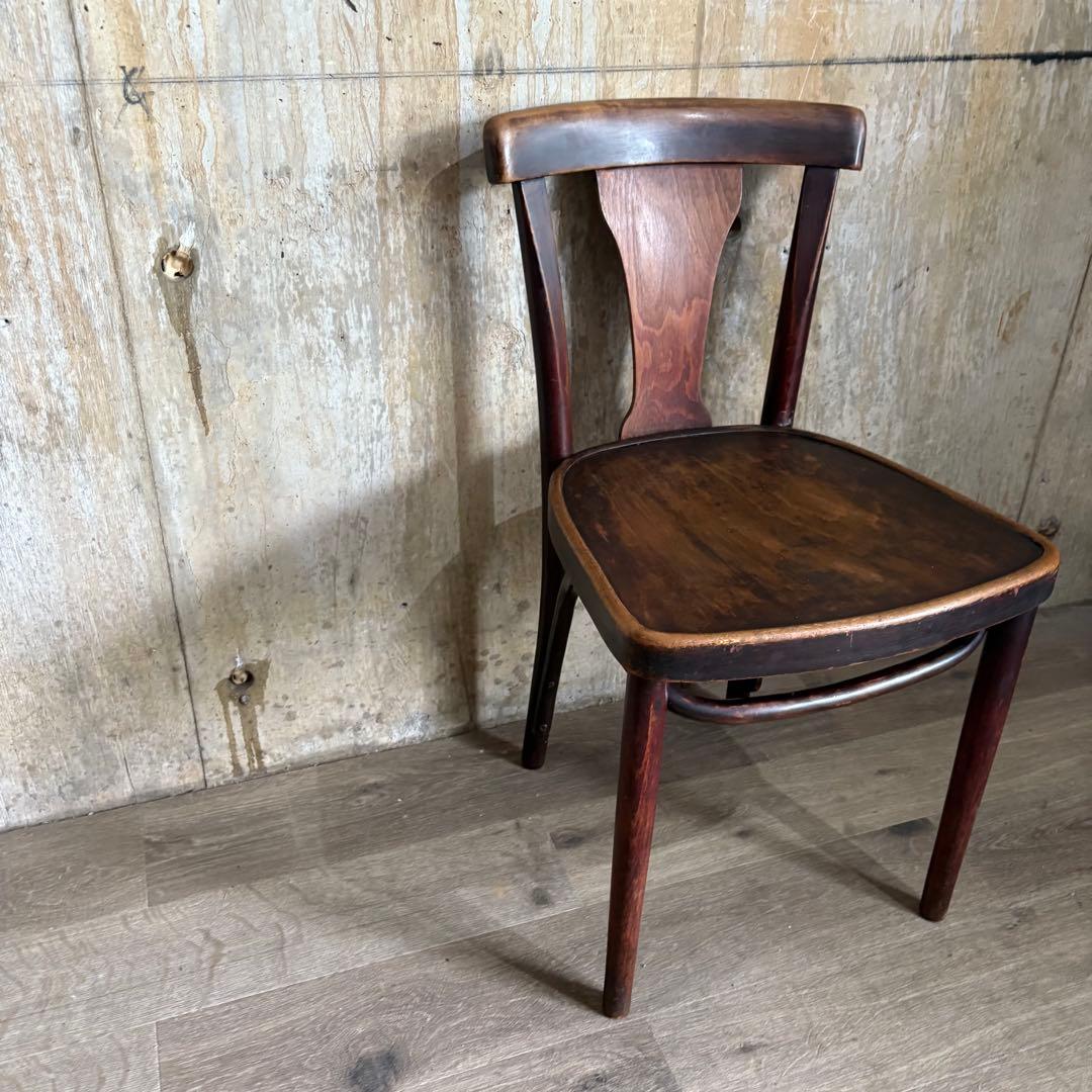 THONET アンティーク　ベントウッドチェア　曲木椅子　ヴィンテージ　④