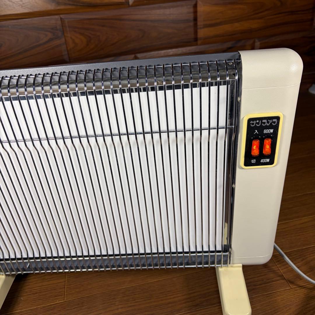 美品 sunlamella サンラメラ　ニューセラミックヒーター　600W型