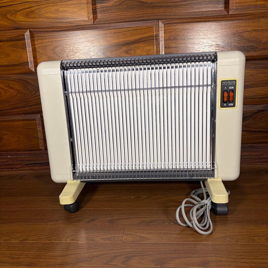 美品 sunlamella サンラメラ　ニューセラミックヒーター　600W型