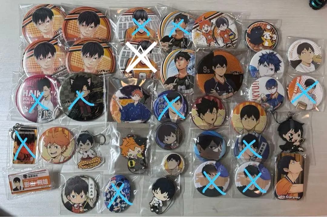 ハイキュー!! 影山飛雄グッズまとめ （写真8ページ分）